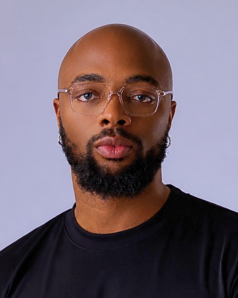 Portrait of Ayodele Dada, Facilitator on The Black Frame